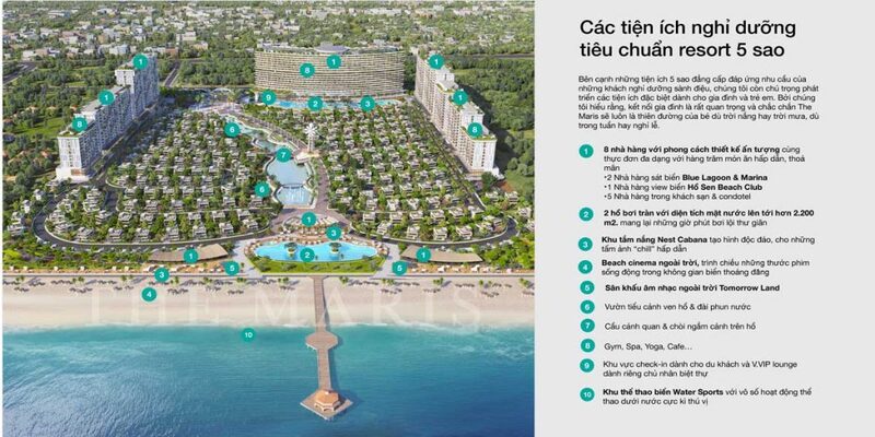 The Maris Vũng Tàu -Trải nghiệm tiện ích 5 sao đẳng cấp