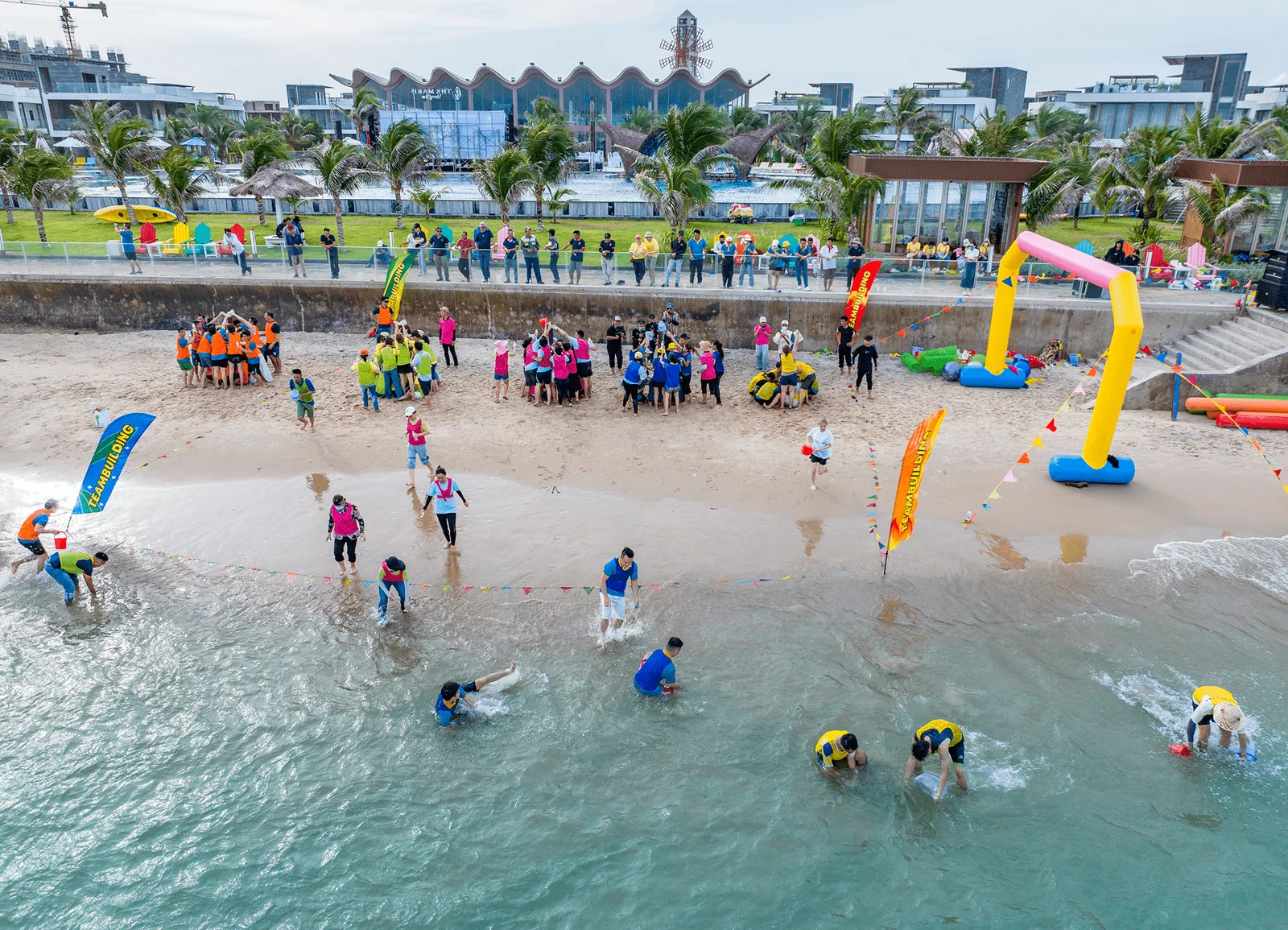 Nhiều hoạt động teambuilding tại The Maris Vũng Tàu
